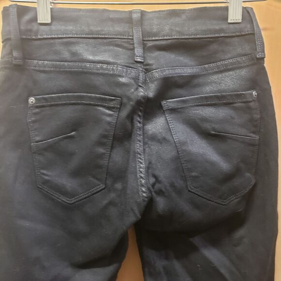 James Jeans Black James Twiggy Ankle jean size 28 25" inseam FFF - Picture 6 of 7